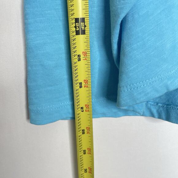 Jess & Jane Women's Blouse S Art to Wear Novelty Fish Ocean Graphic Pockets - Picture 7 of 7